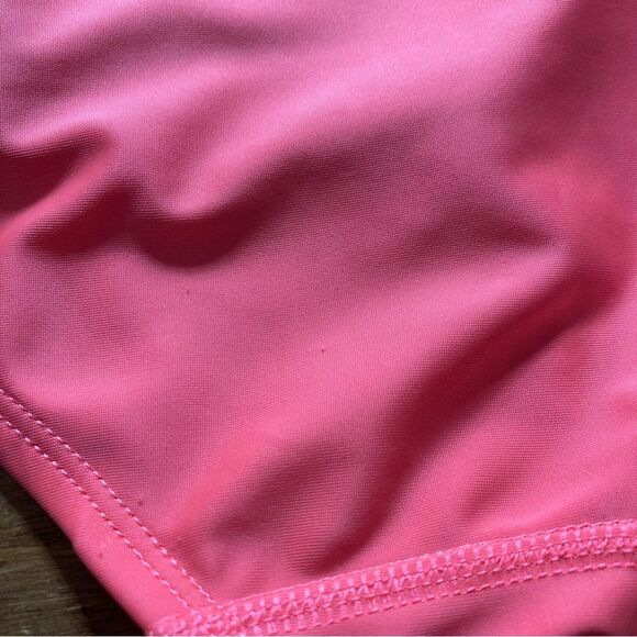 Girls Under Armour Hot Pink One Piece Swimsuit Size 12 - Picture 5 of 8